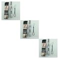 thumbnail image 1 of Decodeary Mobile Phone Selfie Tripod Extendable Monopod For 8X Remote Shutter white 3Set, 1 of 5