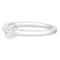 thumbnail image 3 of 925 Sterling Silver Simulated Diamond Birthstone CZ Ring For Little Girls Size 3, 3 of 5