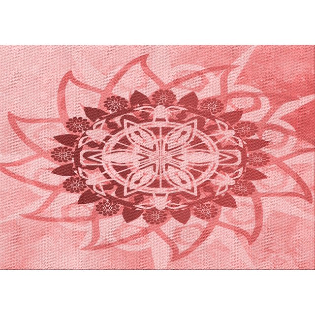 Ahgly Company Machine Washable Indoor Rectangle Transitional Orange Area Rugs, 8' x 10'
