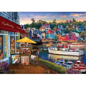 Cobble Hill Puzzle de puzzle - Galerie Harbor, 1000 Puzzle de pièce