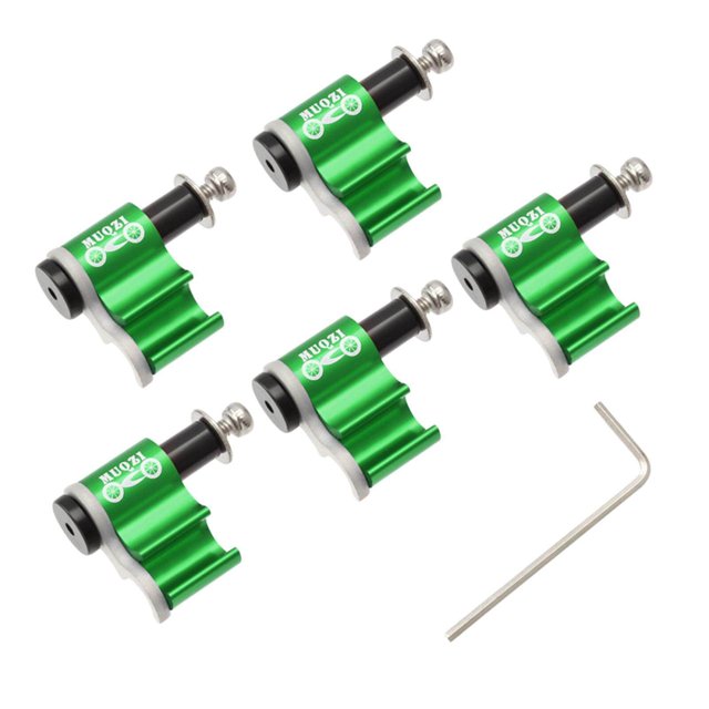 ziyahi Bike Cable Guide Hydraulic Brake Line Holder Hose Wire Clips Clamps Green