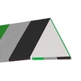 thumbnail image 4 of Baohd Bâche de Remplacement Imperméable pour Balançoire Toit Tente Pare-Soleil Vert Gris Noir, 4 of 8