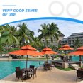 thumbnail image 4 of KAKOWELY 2Pcs Outdoor Umbrella Rings Silicone Table Umbrella Rings Umbrella Supply,2.36X"X2.36"X0.39", 4 of 5