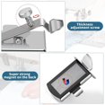thumbnail image 2 of SNNROO Magnetic Seam Guide for Sewing Machine  Magnetic Sewing guide with Clip  Multifunctional Ruler  Hemmer Guide  Seam Guide  Hem Guide for Walking Foot Sewing Machine  Sewing Supplies, 2 of 7
