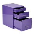 thumbnail image 4 of OSP Designs 22” Purple Metal File Cabinet, 4 of 5