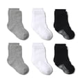 thumbnail image 2 of yocbz Baby Clothes 6PC Children Socks Comfortable Soft Fashion Solid Color Children Floor Socks F,3-5 Years, 2 of 3