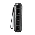 thumbnail image 2 of TISHITA Pill Case Tablet Reminder Medicine Organizer Aluminium Alloy Pill Box for F, 2 of 8
