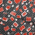 thumbnail image 1 of oneOone Velvet Red Fabric Kids Fabric For Sewing Printed Craft Fabric By The Yard 58 Inch Wide, 1 of 4