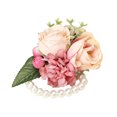 thumbnail image 2 of TopLLC Bangle Wrist Flower Stretchable Wedding Prom Party Hand Flower Bracelet A, 2 of 3