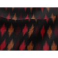 thumbnail image 4 of oneOone Viscose Jersey Fabric Argyle Ikat Print Fabric BTY 60 Inch Wide, 4 of 5