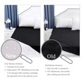 thumbnail image 3 of Unique Bargains All Around Waterproof Mattress Protector Breathable and Comfortable Bed Cover, White 75x39 Inch,Microfiber Polyester, 3 of 9