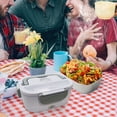 thumbnail image 1 of Lunch Chauffant Portatif en Acier Inoxydable pour les Amateurs de Plein Air, Camping, Randonnée, Voyage, Réchauffage des Repas et Réchauffement des Aliments, 1 of 5