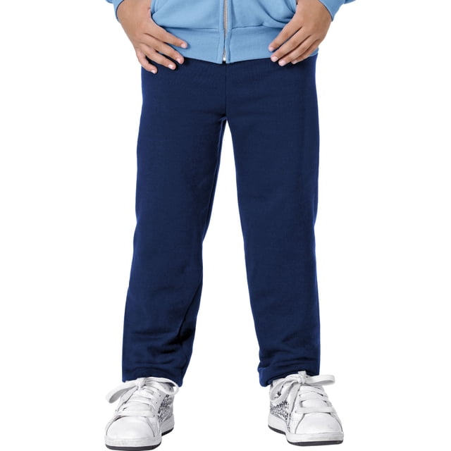 Hanes ComfortBlend EcoSmart Youth Sweatpants, XL, Navy
