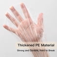 thumbnail image 3 of Large Plastic Bowl Covers ,Food Pack of Disposable Bowl Covers Elastic Food Covers Stretch, Transparent Plastic Covers for Bowls, Elastic Food Cover Plastic, Elastic Bowl Covers, 3 of 5