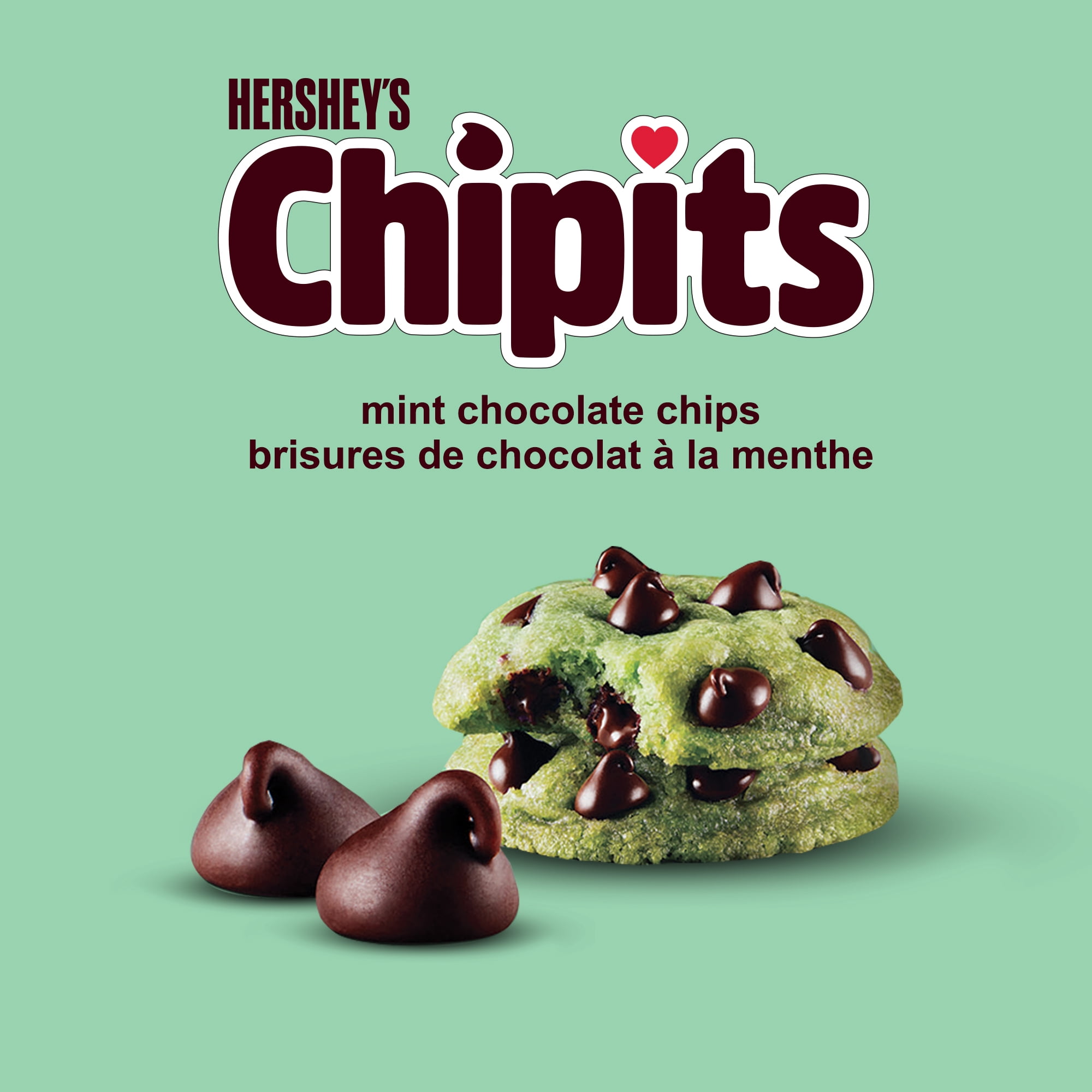 Brisures de chocolat noir HERSHEY'S CHIPITS, 775 g