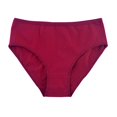 thumbnail image 1 of B91xZ sous-Vêtements en Coton pour Femmes, Microfibre Extensible, Taille Basse, Rouge TG, 1 of 5