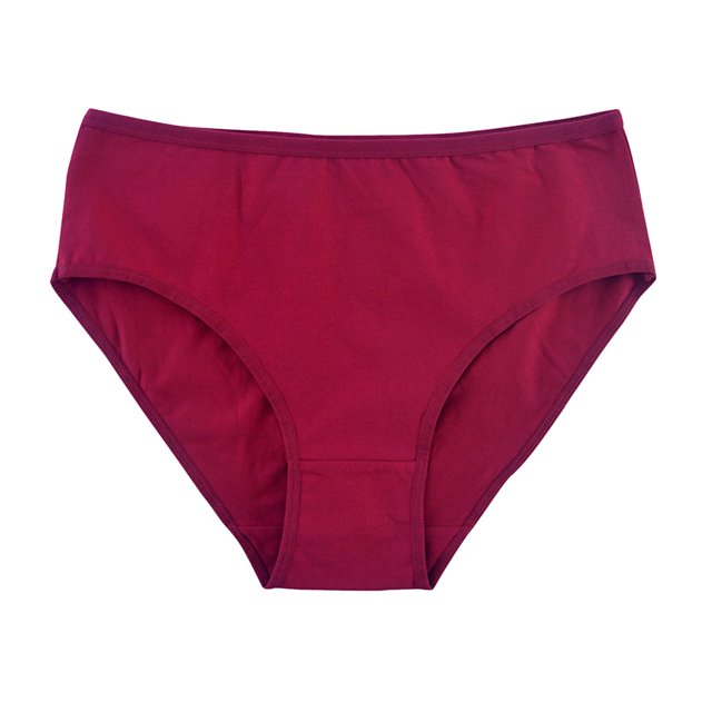 B91xZ sous-Vêtements en Coton pour Femmes, Microfibre Extensible, Taille Basse, Rouge TG