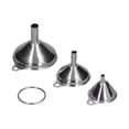 thumbnail image 3 of Entonnoirs en Métal, Ventilation Multifonction Liquide en Acier Inoxydable pour Huiles Essentielles et Condiments, 3 of 8