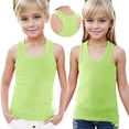 thumbnail image 2 of FAIWAD Toddler Boys Girls Tank Tops Kids Racerback Athletic Dance Tops Sleeveless Round Neck Camisole, 2 of 7