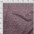 thumbnail image 3 of oneOone Cotton Flex Red Fabric Floral Sewing Craft Projects Fabric Prints By Yard 40 Inch Wide, 3 of 5