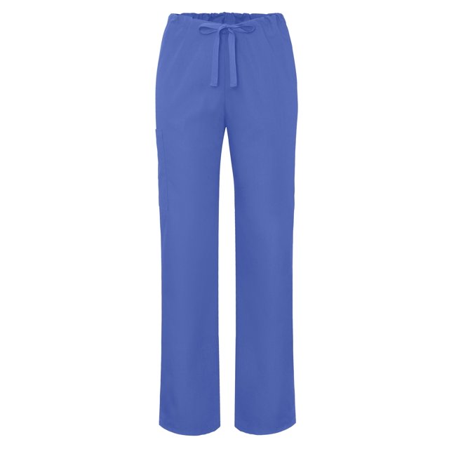 Sivvan Pantalon d'Uniforme Unisexe à Jambe Fuselée avec Cordon