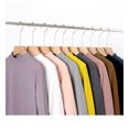 thumbnail image 2 of AAMILIFE Garçons Manches Longues T-Shirt Filles Cachemire Couleur Unie Col Roulé Thermique Bas de Chemise, 2 of 5