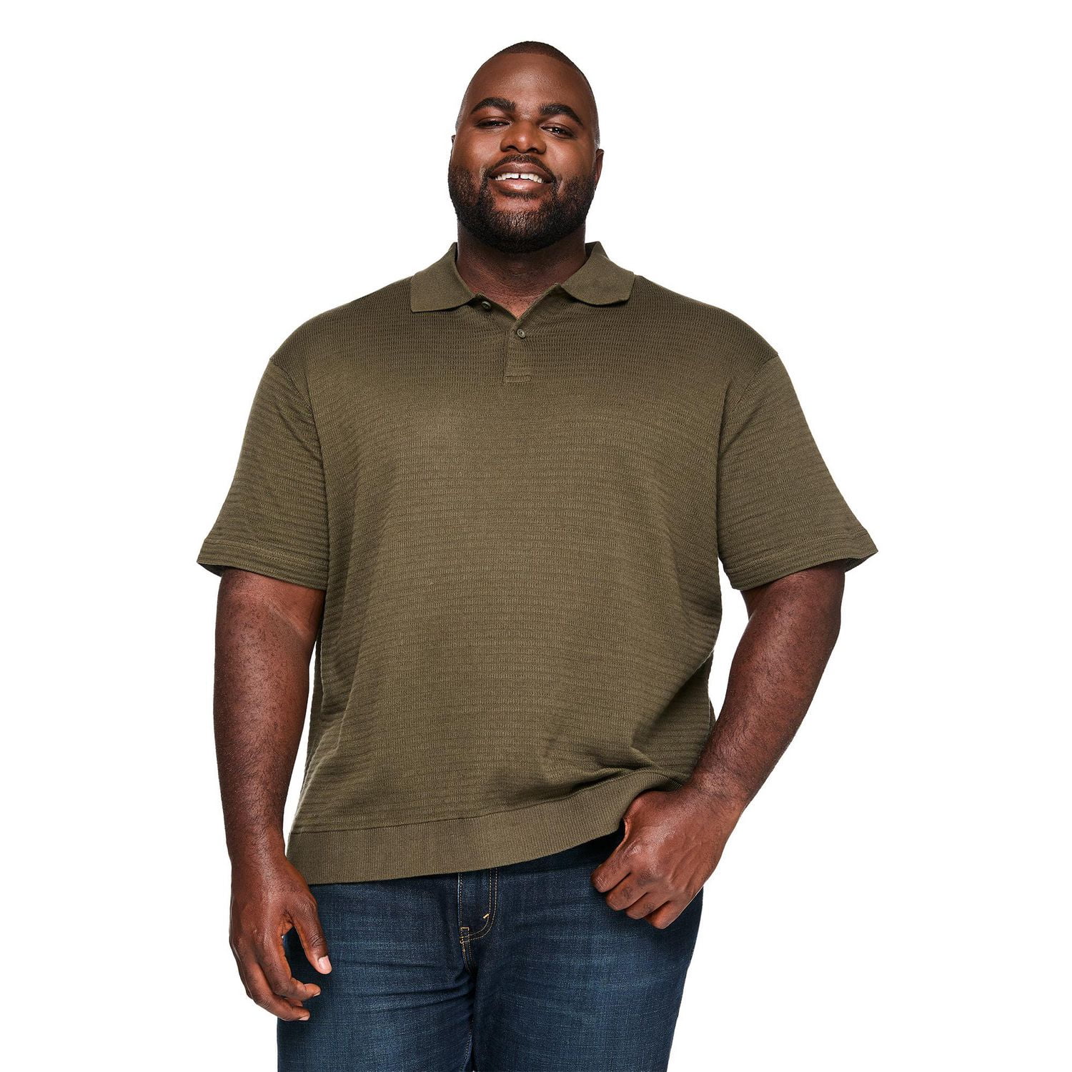 Polo à manches courtes George Plus pour hommes