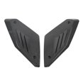 thumbnail image 1 of Side Panel Air Intake Cover, Protective High Reliability Motorcycle Air Intake Cover ABS  for Autocycle Replacement for CB650R 2019 2020 2021 Gray,Carbon Fiber Style,Black,Bamboo, 1 of 7