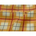 thumbnail image 4 of oneOone Viscose Jersey Light Yellow Fabric Madras Check Sewing Craft Projects Fabric Prints By Yard 60 Inch Wide, 4 of 5