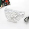 thumbnail image 1 of Mens Fashion Thin Mesh Translucent Simple And Comfortable Breathable Underwear, 1 of 1