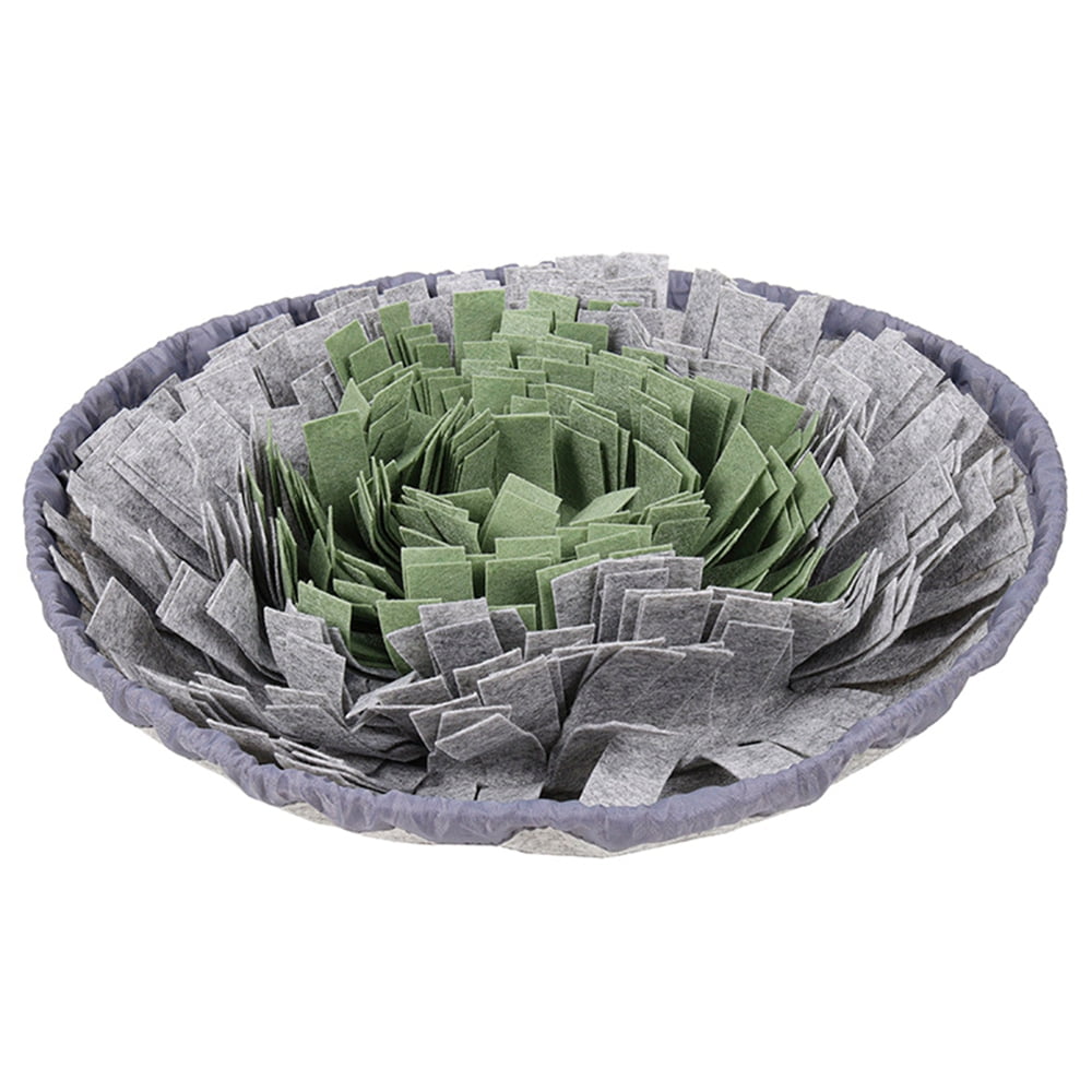 Pet Snuffle Mat for Dogs Interactive Feed Game for Boredom Encourages Natural Foraging Skills for Cats Dogs Bowl Travel Use