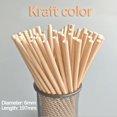thumbnail image 4 of Disposable Paper Straw Beverage Party Dessert Cake Decoration(50Pc), 4 of 9