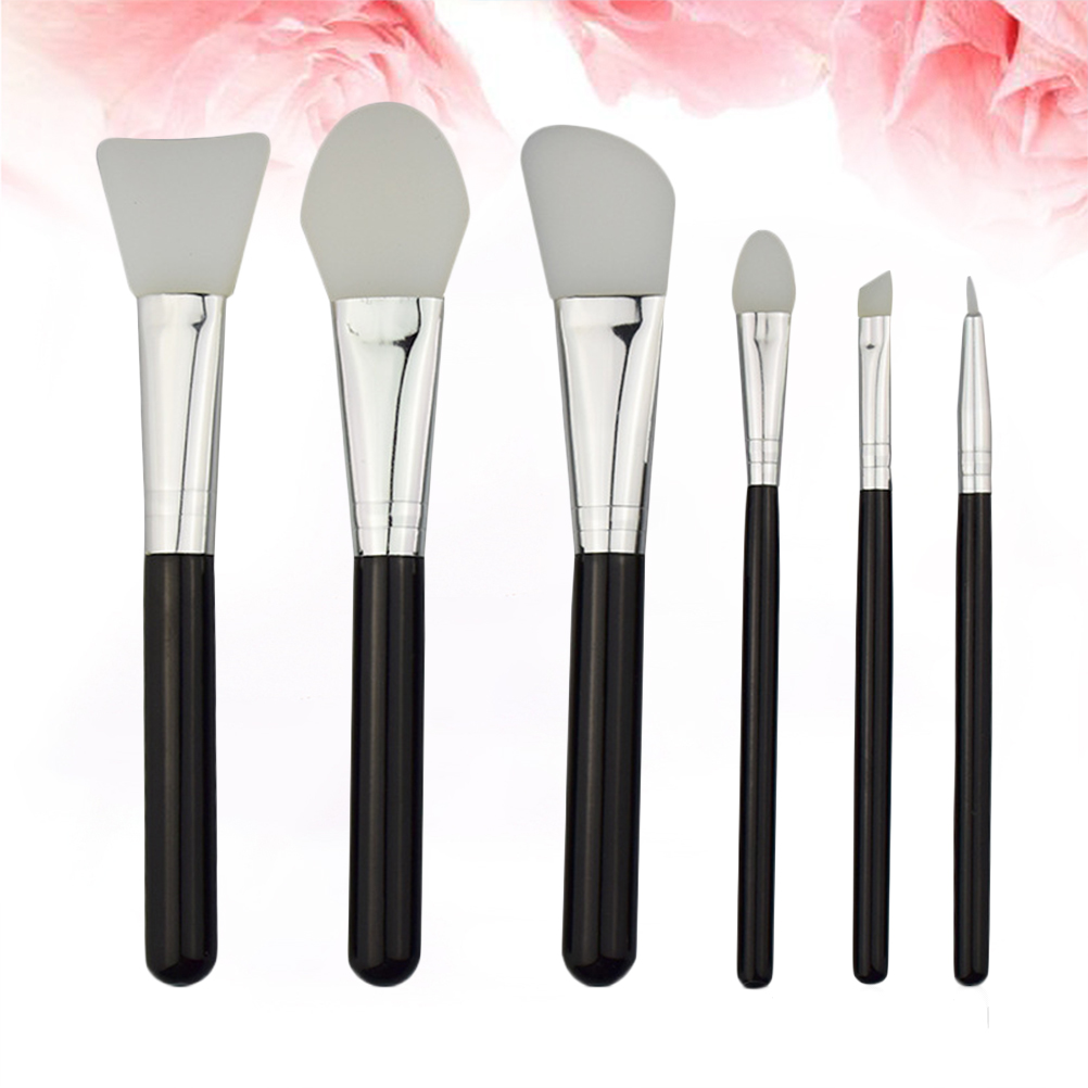 WHAMVOX 6Pcs Makeup Brushes Set Portable for Ladies who Usually Make Up Travel Friendly