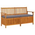 thumbnail image 4 of vidaXL Banc de Rangement Extérieur pour Meubles de Patio Bois Massif Acacia, 4 of 6