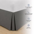 thumbnail image 4 of Swift Home Premium Bed Skirt 14-Inch Tailored Drop, 1 Pack, Twin, 4 of 5