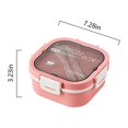 thumbnail image 3 of Vaidha Lunch Box Kids,Bento Box Adult Lunch Box,Lunch Containers For Adults/Kids/Toddler,1200ML-5 Compartment Bento Lunch Box,Built-In Reusable Spoon &, 3 of 7