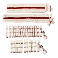 thumbnail image 3 of Bunblic Upright Piano Damper Kit Replacement Compact Upright Repair Accessories Instrument Accessories Piano Action Parts 70pcs, 3 of 8