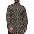 thumbnail image 4 of Atasi Printed Designer Rayon Button Down Casual Kurta With Pajama For Men, 4 of 4