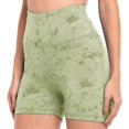 thumbnail image 5 of Women Biker Shorts with Pockets Yoga Workout Athletic Running Tummy Control Shorts, 5 of 5