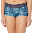 thumbnail image 1 of Maidenform Culottes Garçonnes de Rêve en Coton pour Femmes avec Dentelle, 7, Navy Romance Floral Navy, 1 of 1