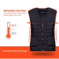 thumbnail image 4 of Gilet Chauffant Design Lavable Zipper Design, Gilet Chauffant, Chauffage Rapide pour un Hiver Résistant au Froid, 4 of 8