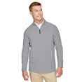 thumbnail image 1 of Men's CrownLux Performance ClubhouseMicro-Stripe Quart-Zip - Noir - 2TG, 1 of 3