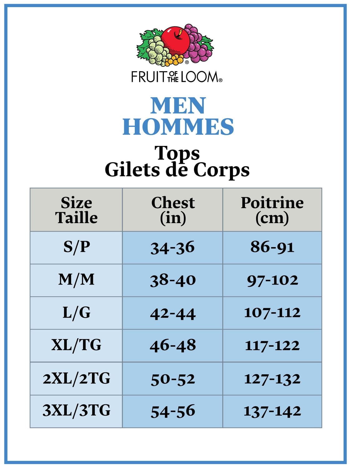 T-shirts à encolure ronde de Fruit of the Loom pour hommes, paq. 4