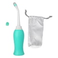 thumbnail image 3 of Portable Bidet, Inverted Ergonomic Easy To Grip 450ml Postpartum Peri Bottle  For Baby Green, 3 of 8