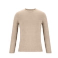thumbnail image 2 of Jalioing Men's Crew Neck Sweaters Casual Basic Long Sleeve Pullover Sweater Fall Winter Solid Color Knit Shirts, 2 of 5