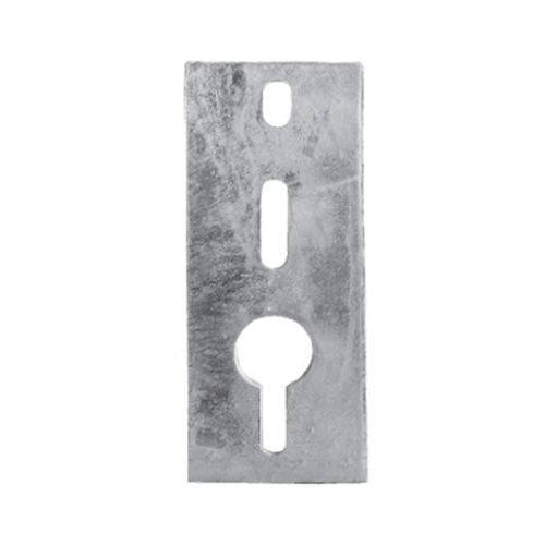 Plaque attache-chaîne pour quai