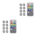 thumbnail image 4 of stanreset 1/2/3/5 Wireless LED Car Interior Ambient Light Remote Control Auto with Battery Luminous Lamp for Vase Aquarium Party Decoration 8 lights 2PCS, 4 of 6