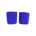 thumbnail image 1 of Terry Cloth 2 Pair ( 4 pieces ) Wristbands, Royal, 1 of 2