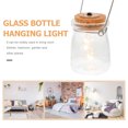 thumbnail image 2 of Shisuyan Lampe Suspendue pour Bouteille en Verre Verre Transparent 1Pcs 7.5x5x5cm, 2 of 8