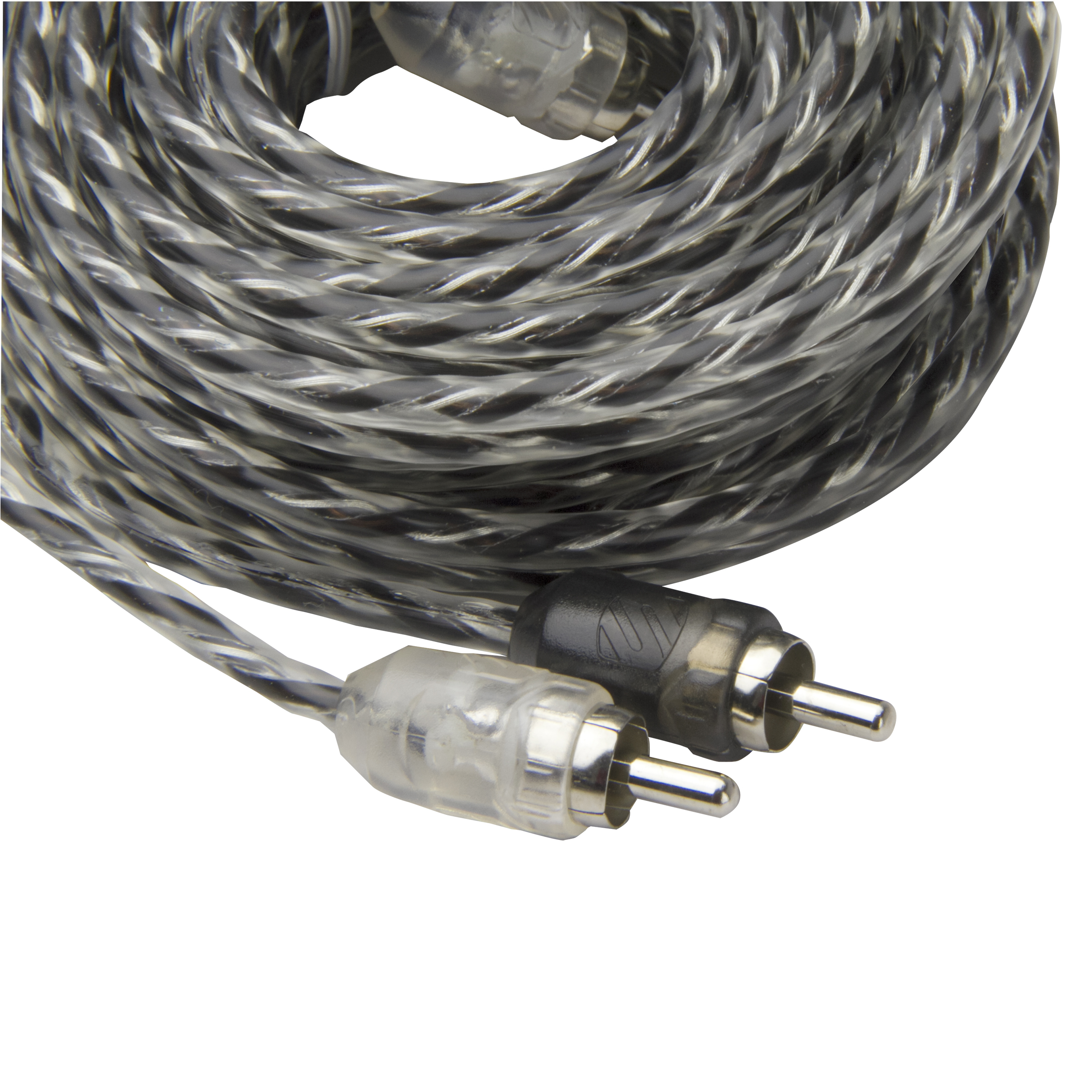 Scosche KPA8CCF Trousse de câblage d’amplificateur hybride OFC/CCA de 680 watts avec câbles audio torsadés – Neuf